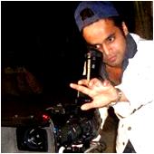Muhammad Mehedi Menafa giving direction in Shooting Spot Pubail, Gazipur.