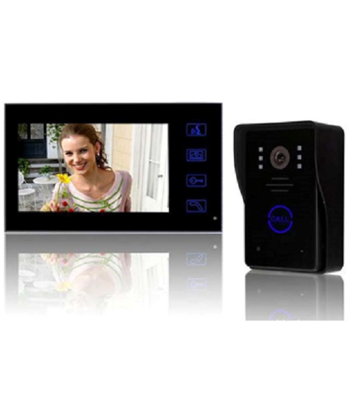 Video Door Phone Kit- Touch Key, Main feature: 7” TFT LCD Color Video Door Phone. Resolution: 960x234pixels. Screen size: 7” TFT (16:9 Display).
