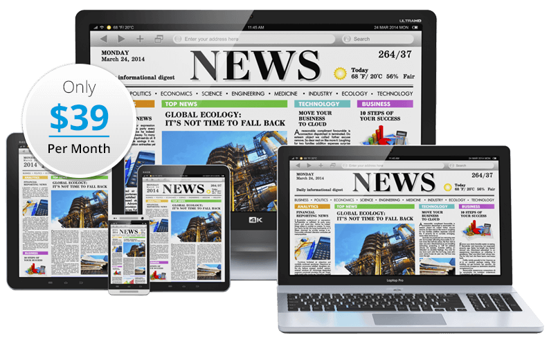 newspaper website software, Online Newspaper Website Design and Develop
